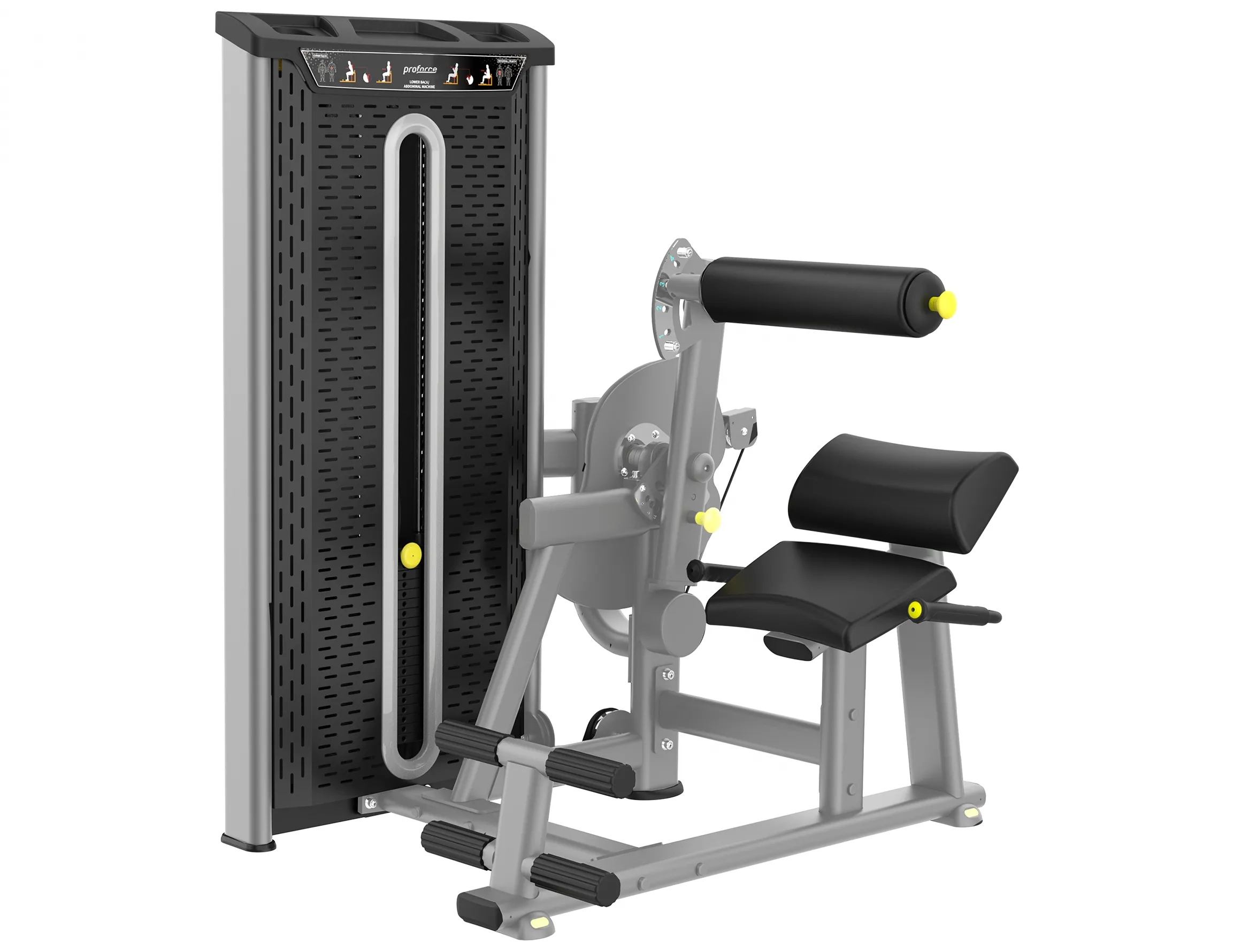 SLC06 LOW BACK WITH ABDOMINAL MACHINE